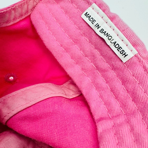 Kate Lord Quarry Oaks Golf Course Hat Cap Shallow Cut Women’s Pink HAS STAINS - Picture 3 of 9